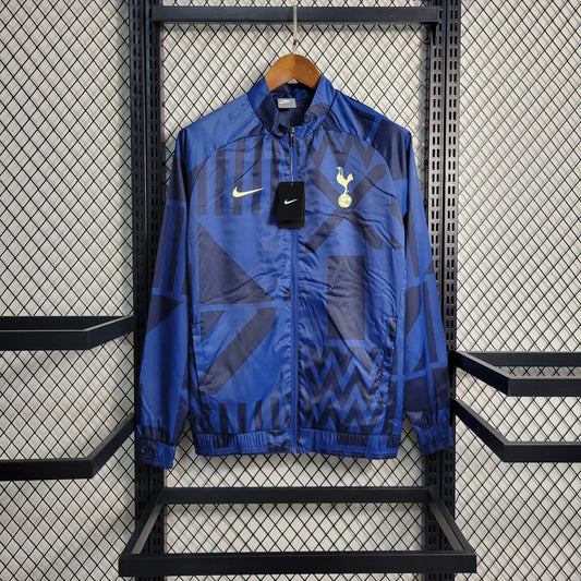 Tottenham Blue Windbreaker Jacket 23/24