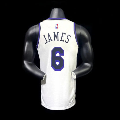 Los Angeles Lakers JAMES 6 NBA Basket Jersey