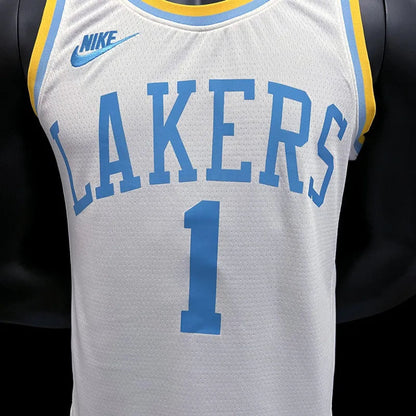 Los Angeles Lakers 1 RUSSSELL NBA Basket Jersey