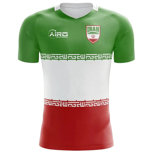 Maillot de football avec drapeau iranien 2024-2025