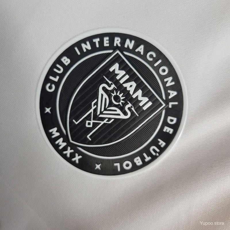 Maillot d'entraînement blanc Inter Miami 23-24 - Version supporter