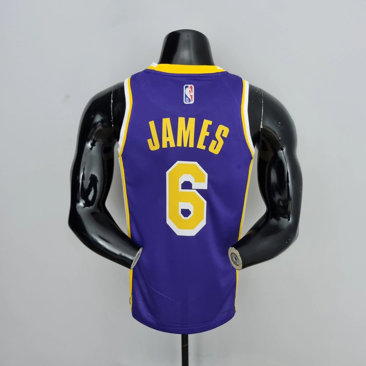 Los Angeles Lakers 6 Jordan NBA Basket Jersey