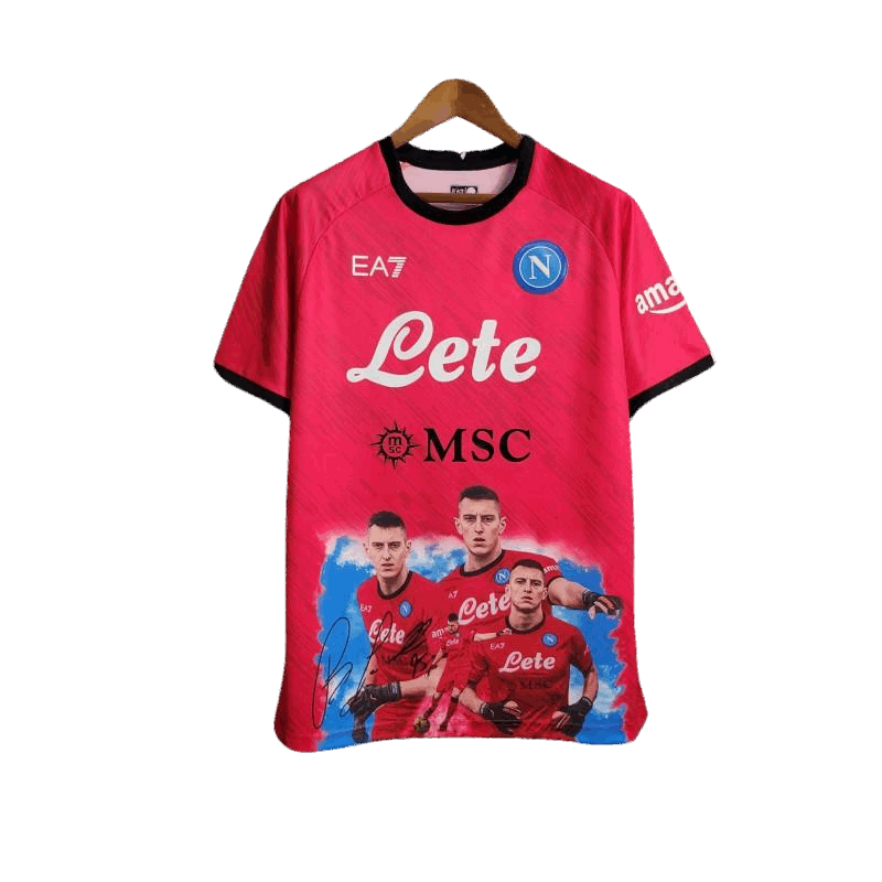 23-24 Napoli Face Game Lozano Red Kit