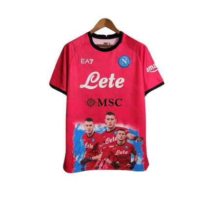 23-24 Napoli Face Game Lozano Red Kit