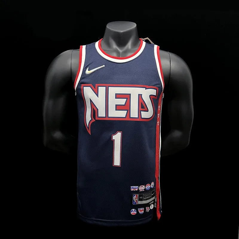 Brooklyn Nets 1 BRIDGES NBA Basket Jersey