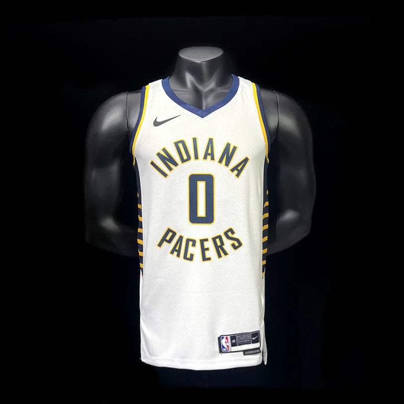 Indiana Pacers Harrybrton 0 NBA Basket Jersey