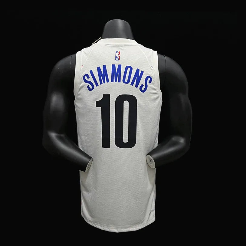 Brooklyn Nets Simmons 10 NBA Basket Jersey