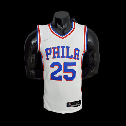 Philadelphia 76ers 25 SIMMONS NBA Basket Jersey