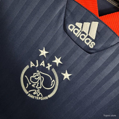 23/24 Ajax Icon Blue kit Embroidery Logo