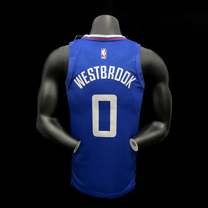 Los Angeles Clippers 0 WESTBROOK NBA Basket Jersey