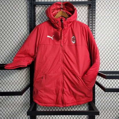 AC Milan Puffer Jacket 23/24 - Red Puma