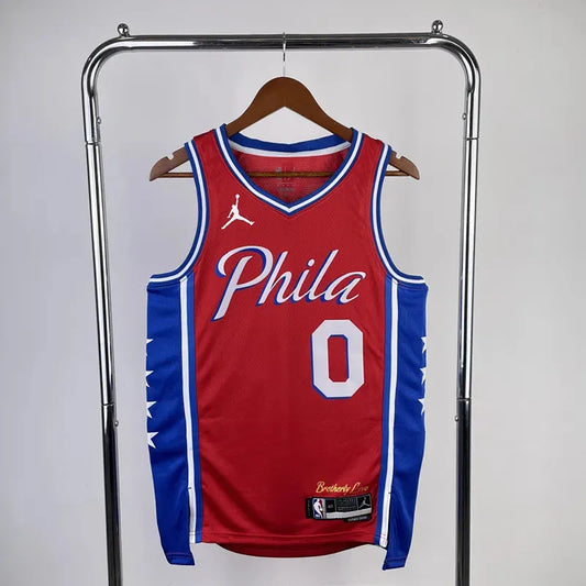 Maillot de basket NBA MAXEY 0 des Philadelphia 76ers