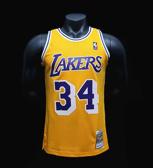 Los Angeles Lakers O'NEAL34 NBA Basket Jersey