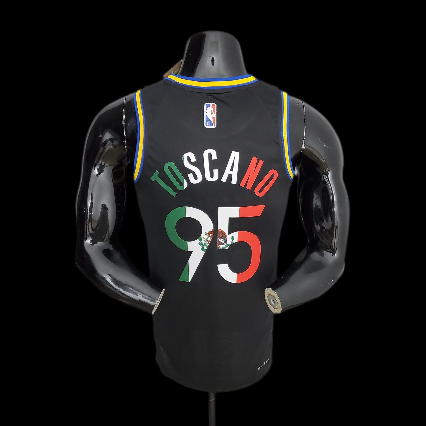 Golden State Warriors 95 TOSCANO NBA Basket Jersey