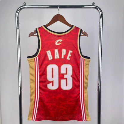 Bape Cleveland Cavaliers 93 BAPE NBA Basket Jersey