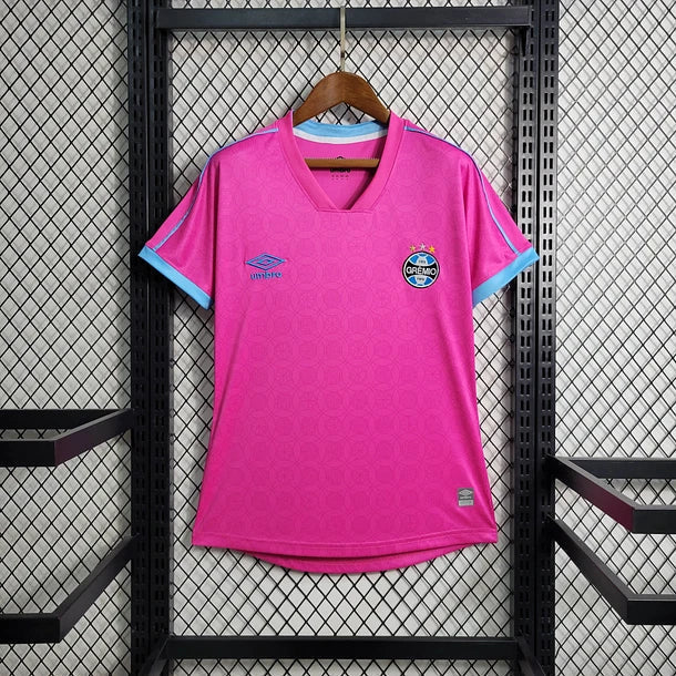 Pink Grêmio 2023/24 Women's Secondary Shirt