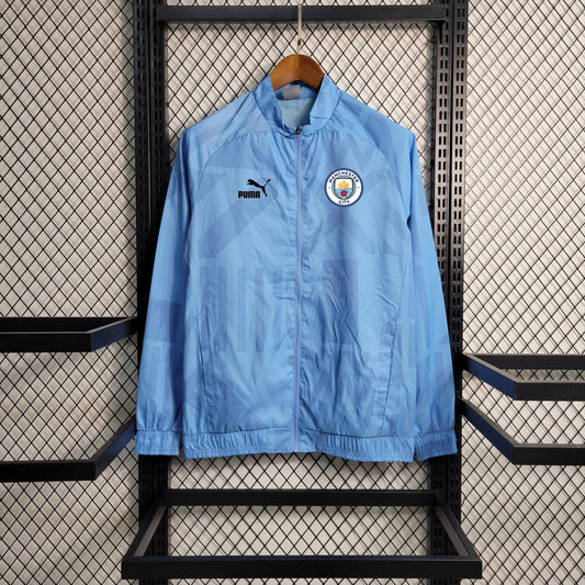 Manchester City Windbreaker Jacket 23/24 - Blue