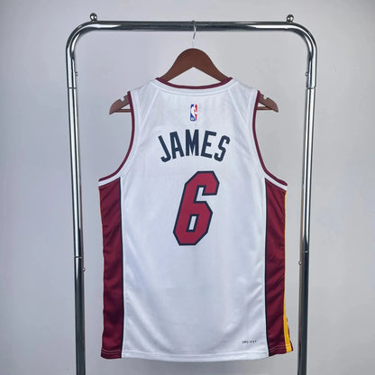 Miami Heat 6 JAMES NBA Basket Jersey