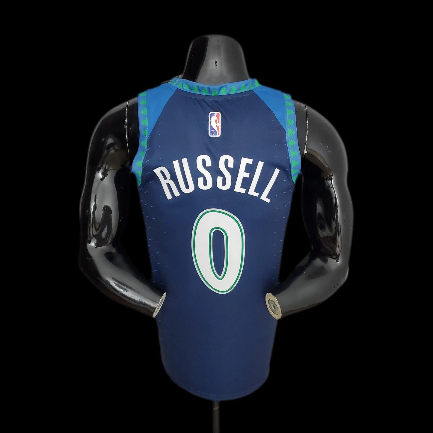 Minnesota Timberwolves 0 RUSSELL NBA Basket Jersey