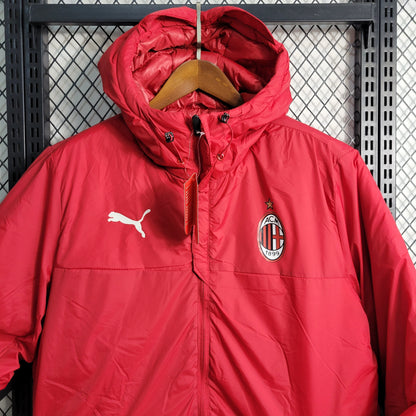 AC Milan Puffer Jacket 23/24 - Red Puma