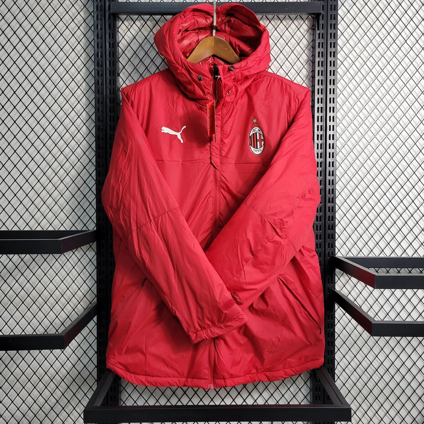 AC Milan Puffer Jacket 23/24 - Red Puma