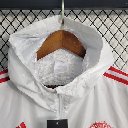 Manchester United Windbreaker Jacket 23/24 - White