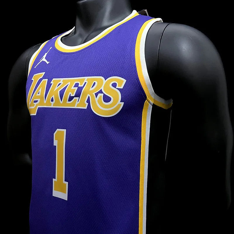 Los Angeles Lakers RUSSEL 1 NBA Basket Jersey