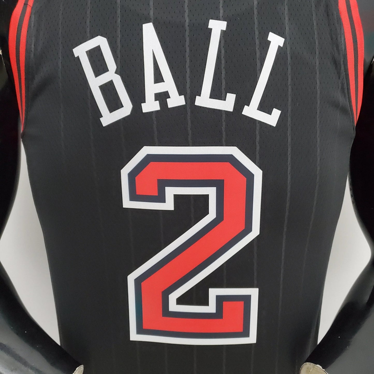 Chicago Bulls 2 Ball NBA Basket Jersey