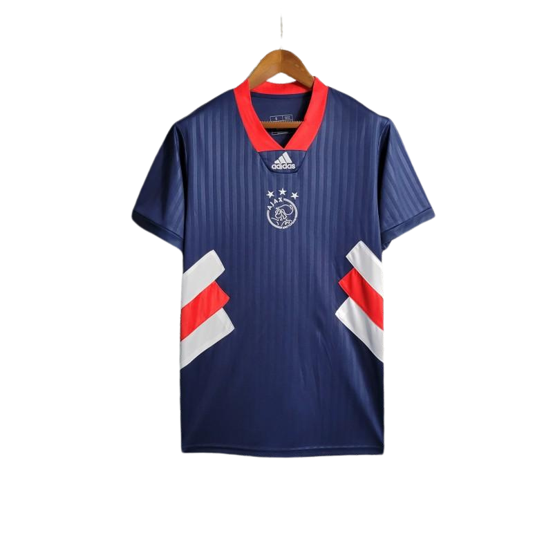 23/24 Ajax Icon Blue kit Embroidery Logo