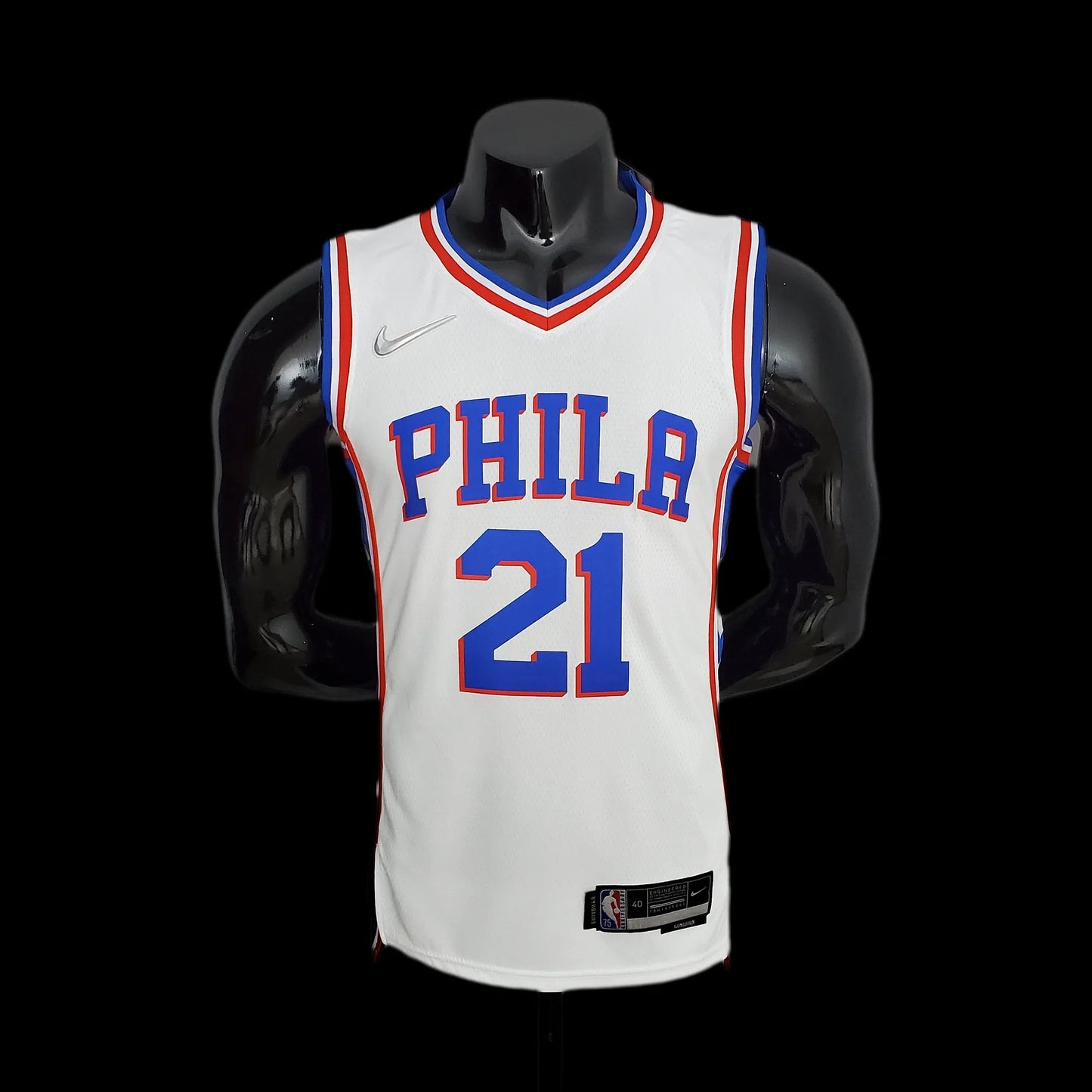 Philadelphia 76ers 21 EMBIID NBA Basket Jersey