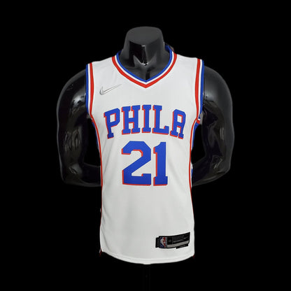 Philadelphia 76ers 21 EMBIID NBA Basket Jersey