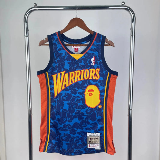 Bape Golden State Warriors 93 BAPE NBA Basket Jersey