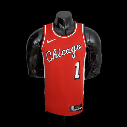 Chicago Bulls 1 ROSE NBA Basket Jersey