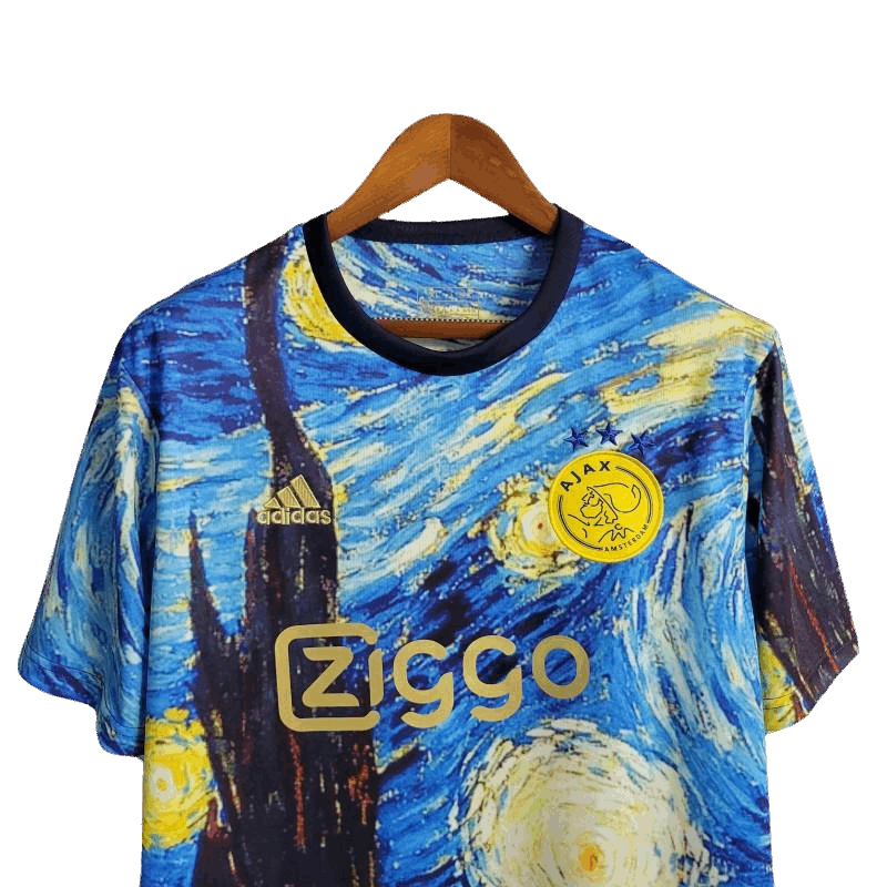 23/24 AJAX x Vincent Van Gogh Oil Painting Starry Night Special Edition kit