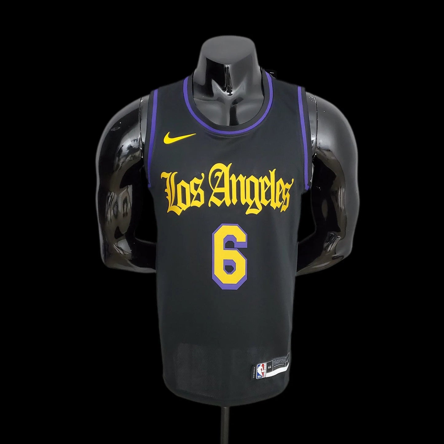 Los Angeles Lakers 6 JAMES NBA Basket Jersey