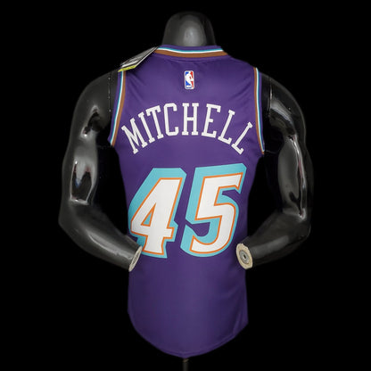 Utah Jazz 45 MITCHELL NBA Basket Jersey