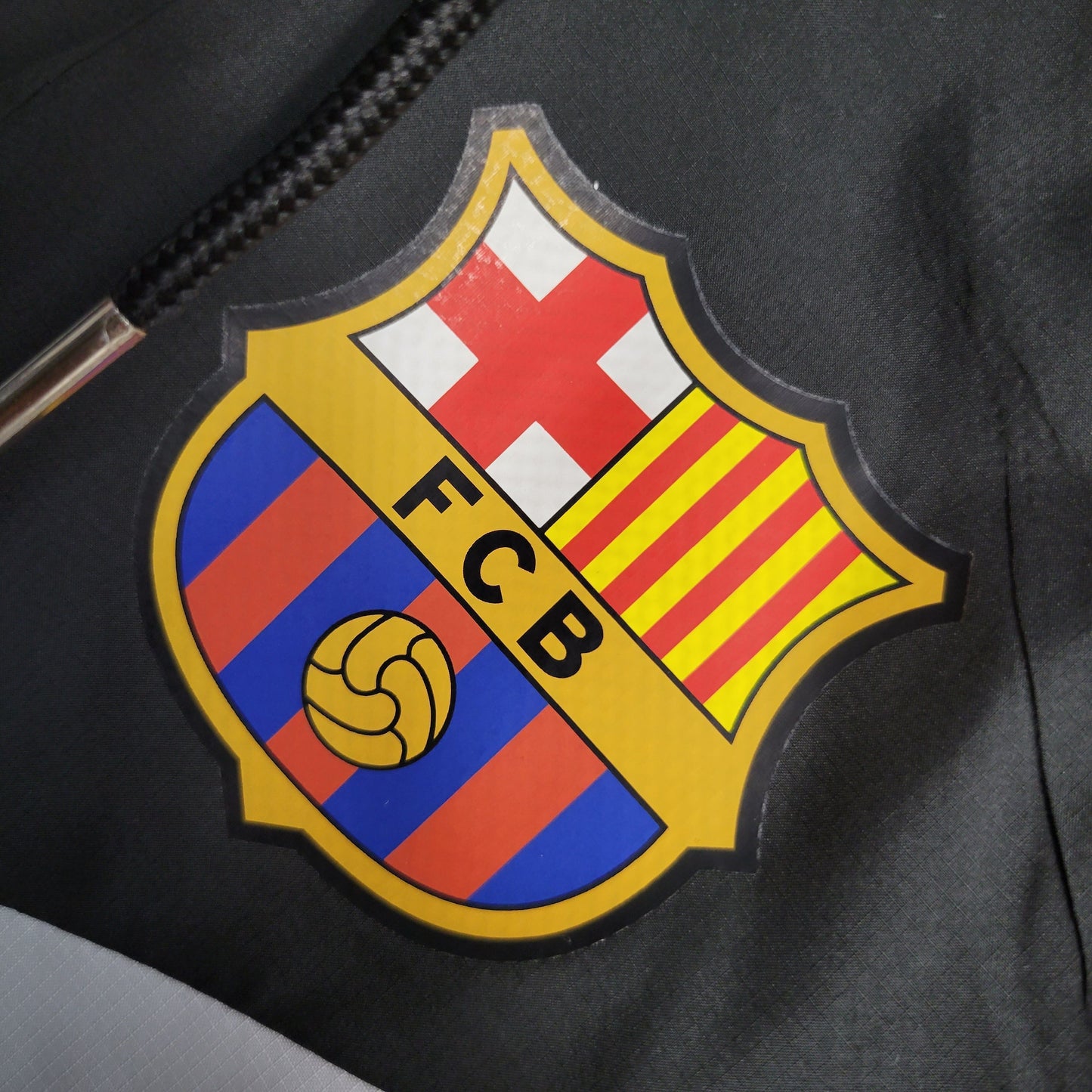 Barcelona Windbreaker Jacket 23/24 - Black