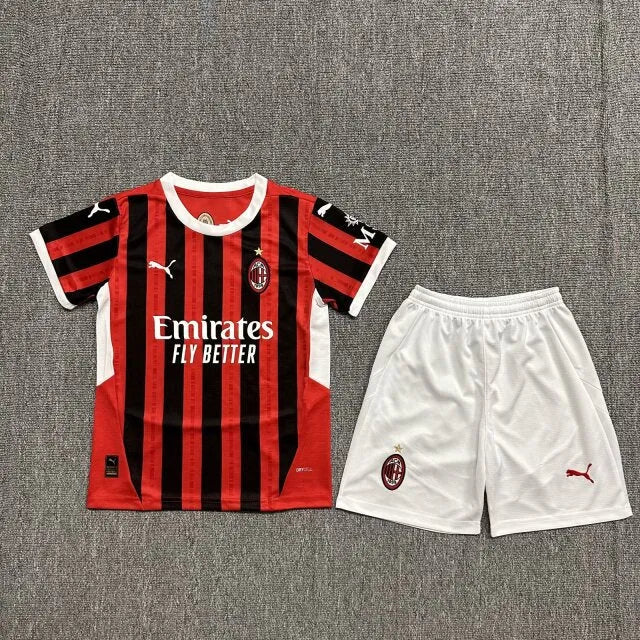 Kids AC MILAN HOME 2024/2025 JERSEY