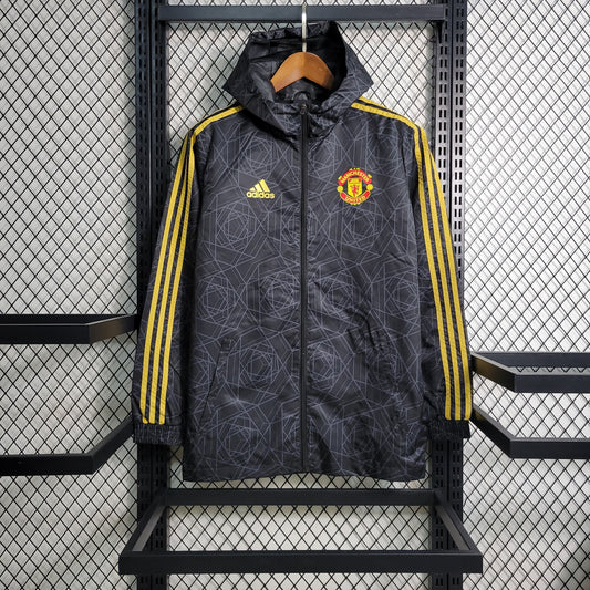 MANCHESTER UNITED BLACK WIND BREAKER