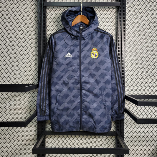 REAL MADRID DARK BLUE WINDBREAKER