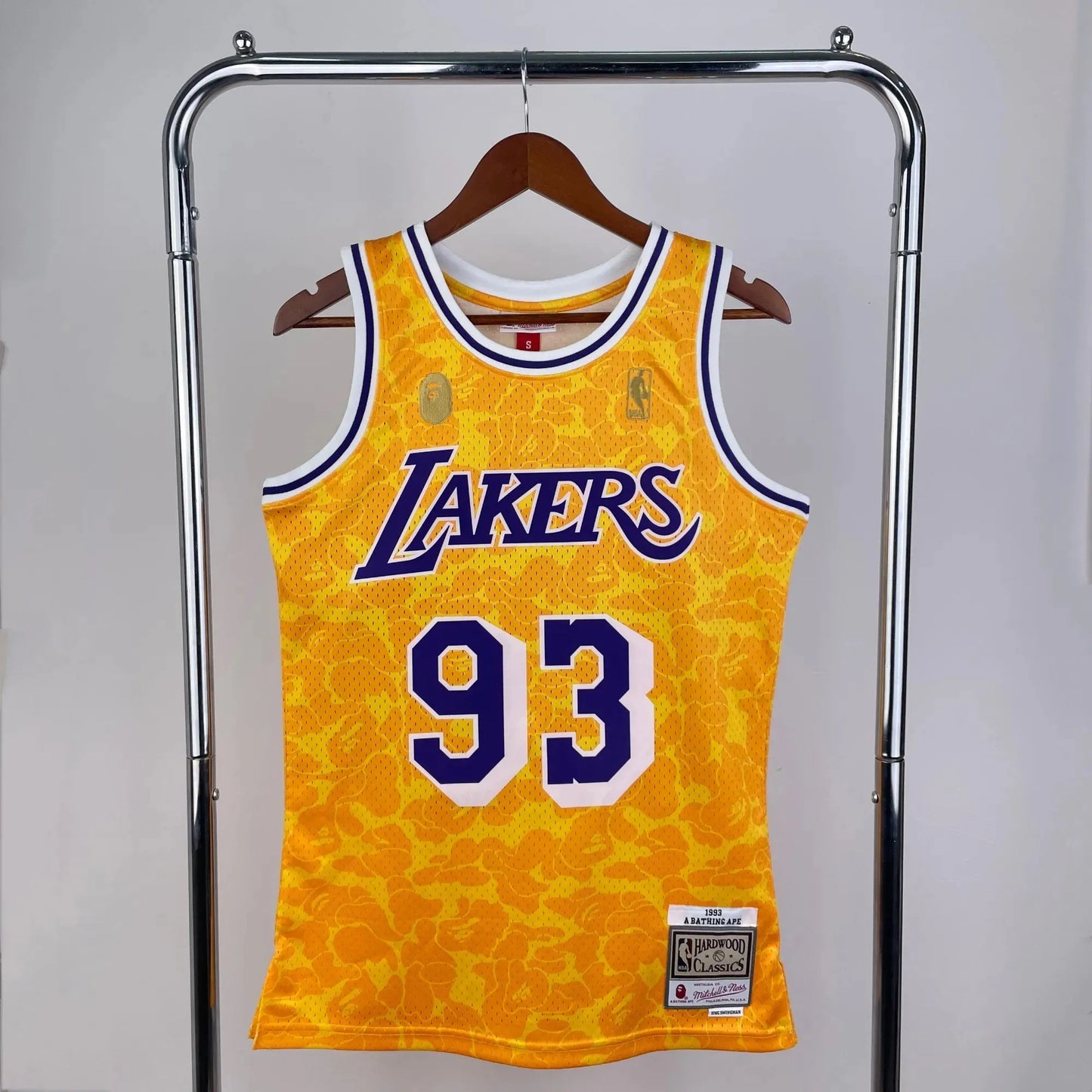 Bape Los Angeles Lakers 93 BAPE NBA Basket Jersey