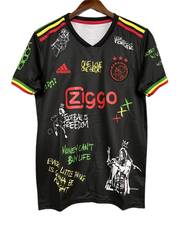 Maillot rétro Ajax Third Black One Love édition spéciale 21/22