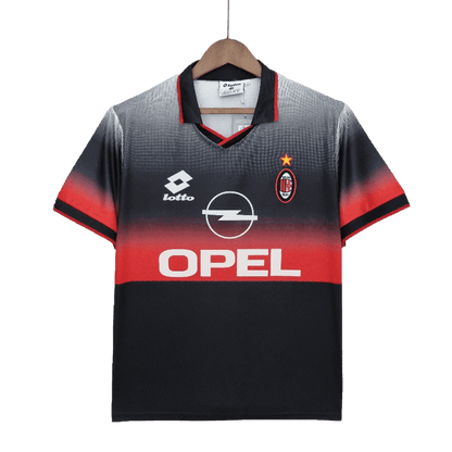 AC Milan Retro 1995/96 Training Suit Black - JERSEY4ALL