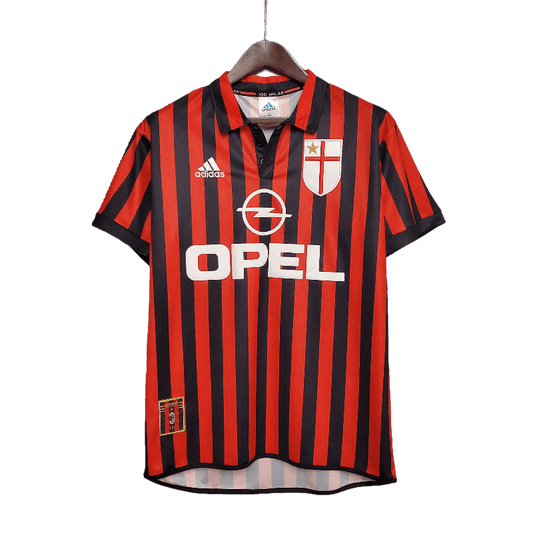 AC Milan Retro 1999/2000 Home - JERSEY4ALL