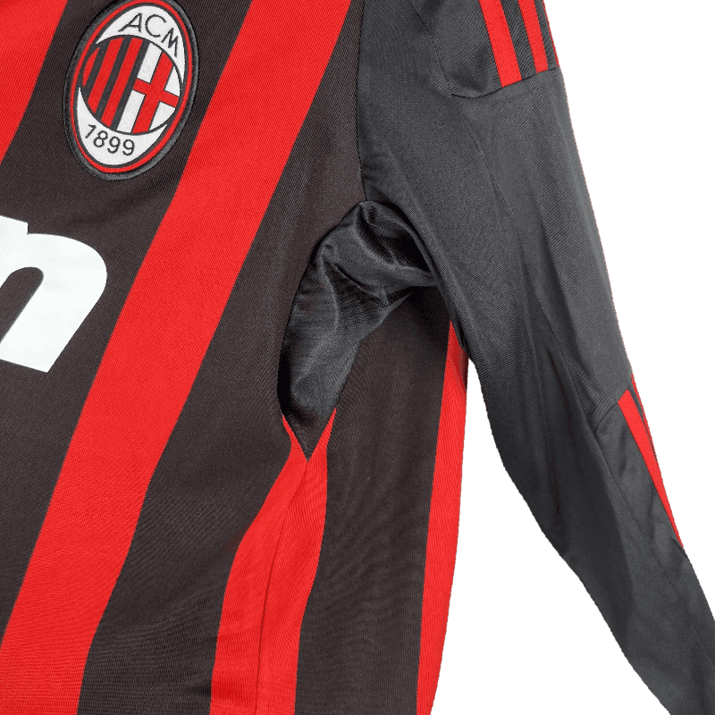 AC Milan Retro 2008/09 Long Sleeve Home - JERSEY4ALL