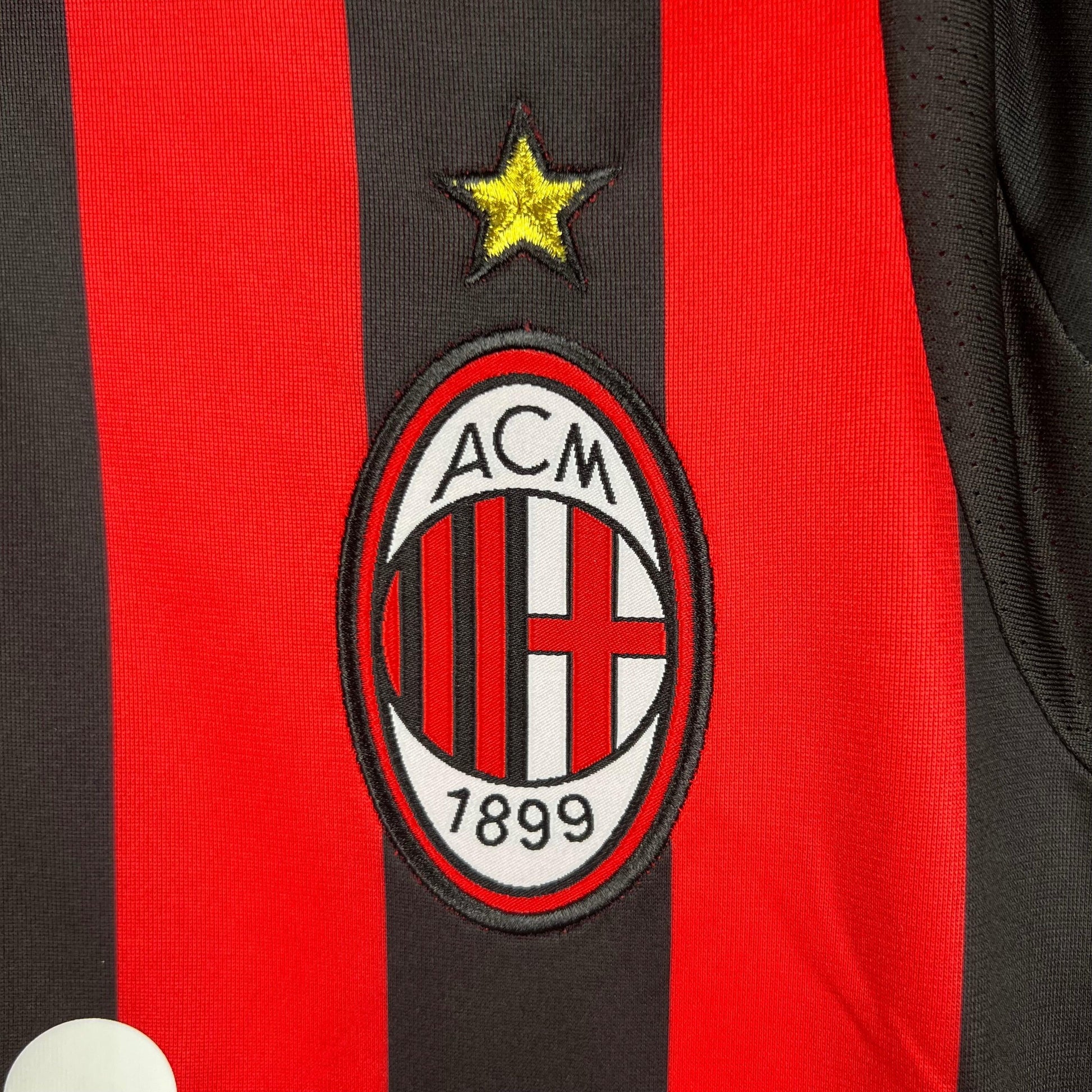 AC Milan Retro 2009/10 Long Sleeve Home - JERSEY4ALL