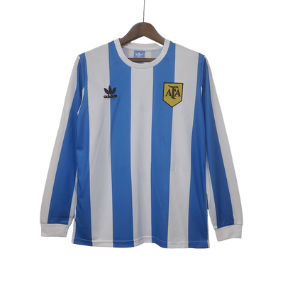 Argentin Retro 1978 Long Sleeve Home - JERSEY4ALL