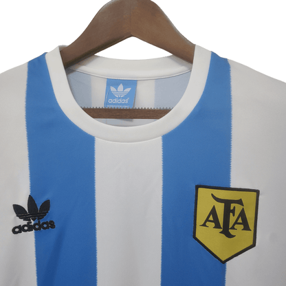 Argentin Retro 1978 Long Sleeve Home - JERSEY4ALL