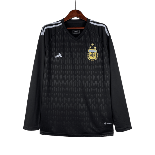 Argentina 2023 Long Sleeve Goalkeeper Black - JERSEY4ALL