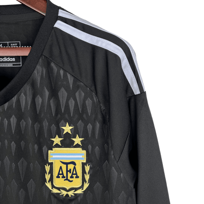 Argentina 2023 Long Sleeve Goalkeeper Black - JERSEY4ALL